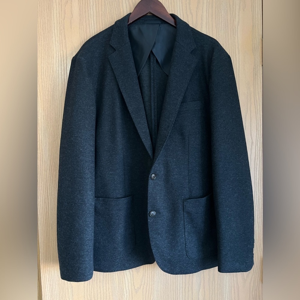 J.CREW Slim Fit Men’s Stretch Blazer | Size XL | Dark Gray | NWT